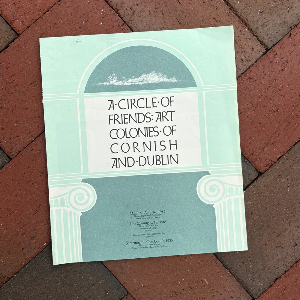 A Circle of Friends Art Colonies of Cornish & Dublin NH Saint-Gaudens Exhibit